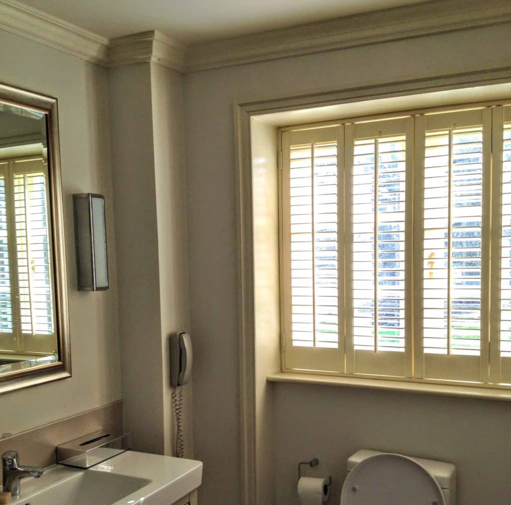4 Panel Bathroom Shutters