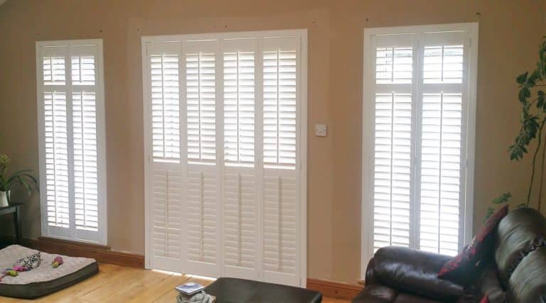 Living Room Shutter Doors