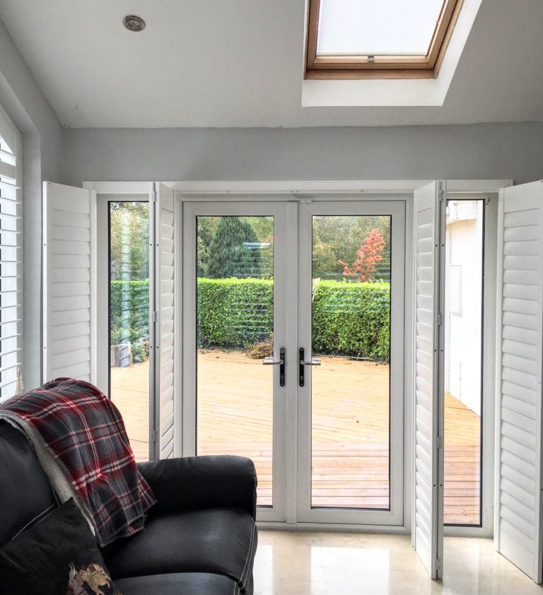 Shutter Doors Open