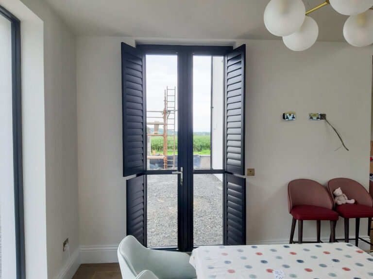 French Door Tier on Tier Shutters