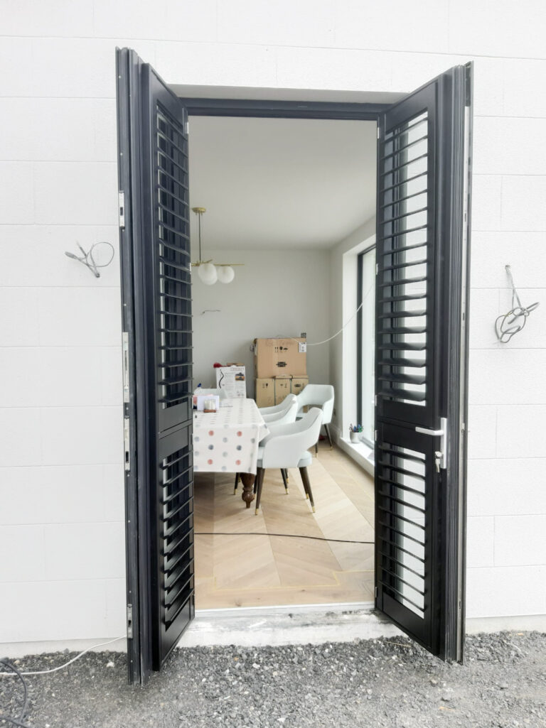 French Door Tier on Tier Shutters